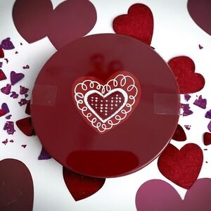 IKEA VINTERFINT 2023 Red Scented candle in metal tin, Cinnamon & Sugar